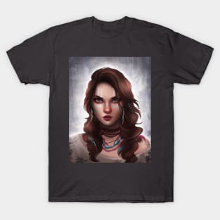 Girl portrait 2 T-Shirt
